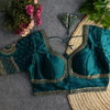 Tew Soft Italian Silk Heavy Handwork Blouse Best Wholesale Shop In Surat